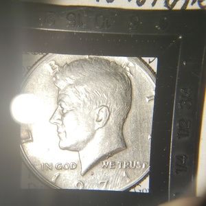 1971 Kennedy half dollar